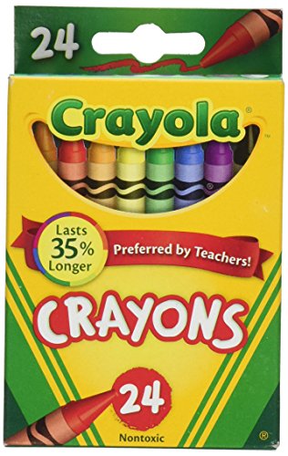 Crayola Crayons 24 Count - 2 Packs (52-3024) - WoodArtSupply