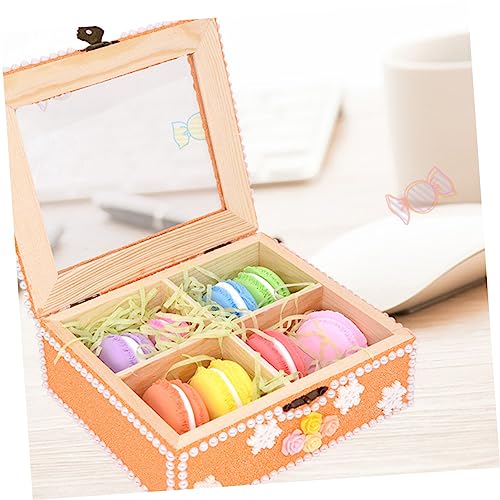 SEWOART 3pcs wooden box ear ringing jewelry for women ring organizer for jewelry necklace storage bag DIY portable jewelry organizer unfinished - WoodArtSupply