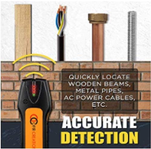 Ofircreation Stud Finder & Multifunction Device (Laser Level line, Leveler, Metric Ruler) - Stud Finder Wall Scanner With Laser Level Can Be Used as OFIRCREATION