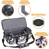 Double-Layer Carrying Case for Cricut Maker 3, Maker, Explore Air 2, Explore 3, Die Cut Machine, Water Resistant Carrying Bag with Cutting Mat YOREPEK