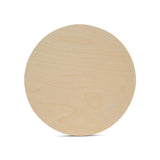Wood Circles 8 inch, 1/4 Inch Thick, Birch Plywood Discs, Pack of 10 Unfinished Wood Circles for Crafts, Wood Rounds by Woodpeckers Woodpeckers