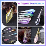 LET'S RESIN Resin Molds 18Pcs Pendulum Crystal Molds for Resin, Silicone Molds for Resin,Multi-Facet Resin Jewelry Molds for Quartz Crystals LET'S RESIN