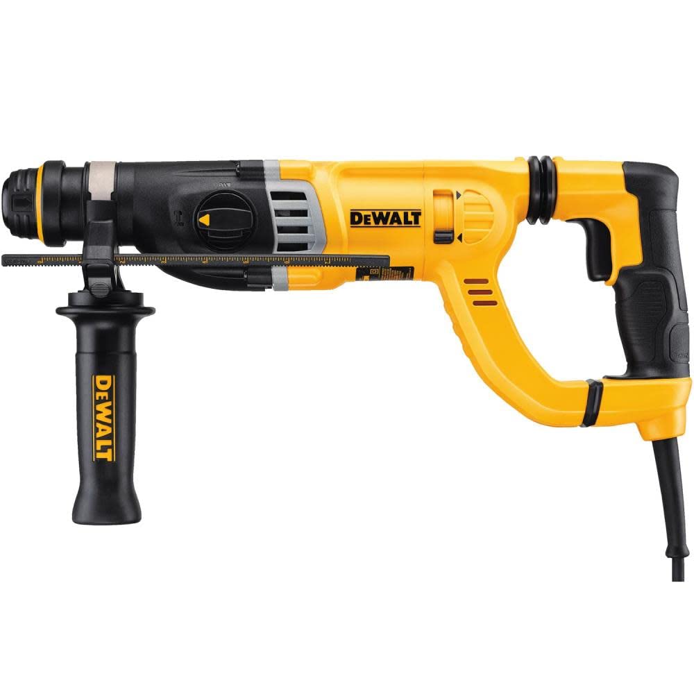 DEWALT Rotary Hammer Drill with Shocks, D-Handle, SDS, 1-1/8-Inch (D25263K)