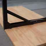 Ultrawall 48" Wall Mounted Workbench, Heavy Duty Adjustable Folding Table, Collapsible Desk for Workshop, Garage, Office, Home, Holds Up to 550 lb Ultrawall