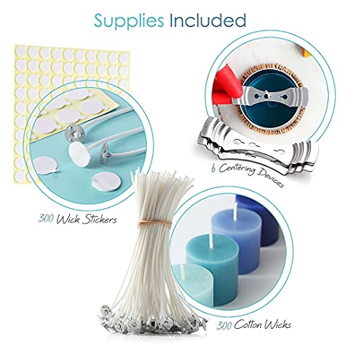 Hearth and Harbor Complete DIY Candle Making Kit Supplies for Adults and Children