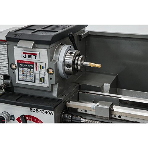 JET BDB-1340A, 13" x 40" Belt Drive Bench Lathe, 2HP, 1Ph 230V (321360A) Jet