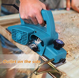 Yosoo Electric Hand Planer, 110V Portable Electric Wood Planer Hand Held Planer Woodworking Power Tool Accurate Smooth Door Planer Machine for Home Yosoo