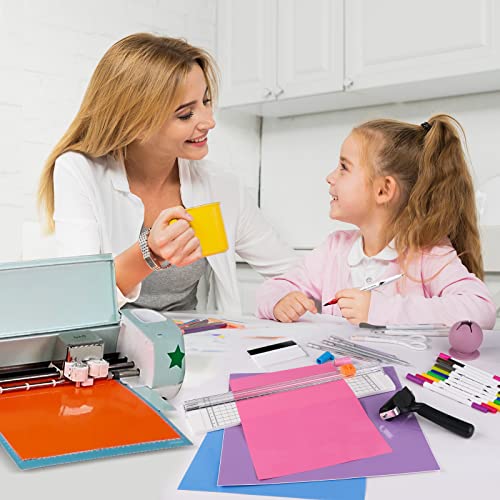 GO2CRAFT 37Pcs Essential Tool Set for Cricut Machine, Ultimate Tool with 7Pcs Weeding Tools for Vinyl, LED Light Pad, 12'' Paper Cutter, Vinyl Scrap GO2CRAFT