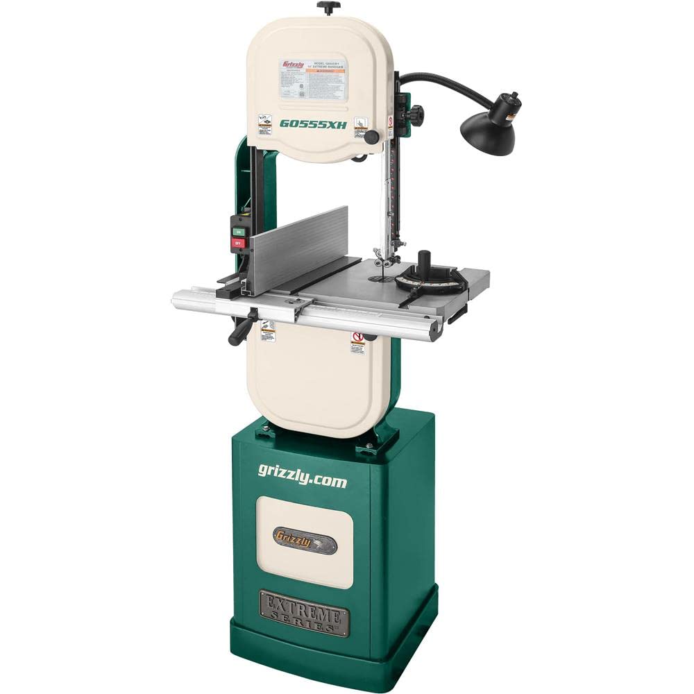 Grizzly Industrial G0555XH - 14" 1-3/4 HP Extreme Series Resaw Bandsaw Grizzly Industrial