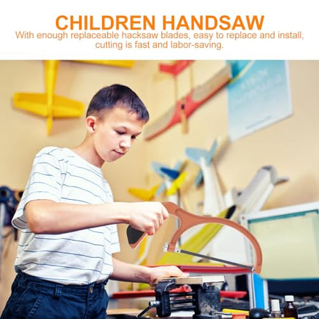 Uonlytech 1 Set Mini Saw Hand Saw Hacksaw for Metal Children Mini Hacksaw Mini Diy Handsaw Kids Diy Hacksaw Kid Woodworking Hacksaw Woodworking Uonlytech
