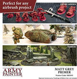 The Army Painter Warpaints Air Primer Matt Grey 18ml Acrylic Paint for Airbrush, Wargaming and Modelling The Army Painter