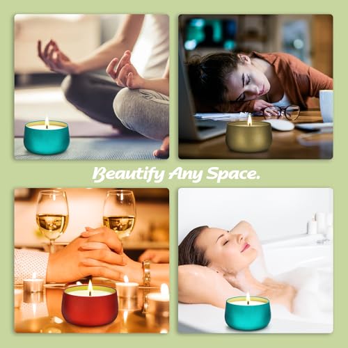 Candle Making Kit, Beeswax Scented Candles Supplies Arts and Crafts for Adults and Teens Gift Set for Women Including Fragrance, Soy Wax, Cotton YINUO LIGHT