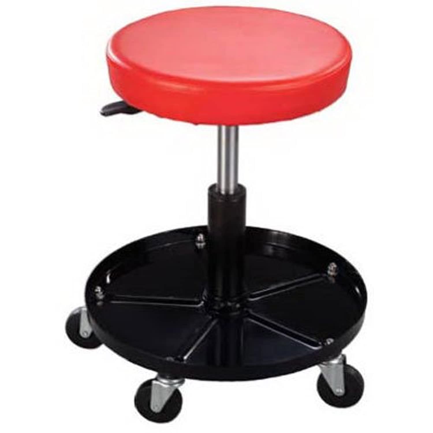 Pro-Lift C-3001 Pneumatic Chair with 300 lbs Capacity – Black / Red Pro-LifT