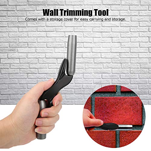 Fafeicy Brick Jointer Brick Jointer Trowel Brick Wall Beauty Stitcher Wall Joint Trimmer Handheld Builder Trimming Tool Wall Beauty Stitcher 1/2in Fafeicy