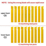 PNBO 20 pc 3/8"Carbide Tip Tipped Cutter Tool Bit Cutting Set For Metal Lathe Tooling. PNBO
