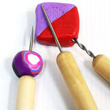 Mont Marte Clay Tool Set, 11 Piece. Selection of Clay Tools to Create Texture, Smooth, Cut and Carve Clay. Suitable for Use with Polymer, Earthenware MONT MARTE