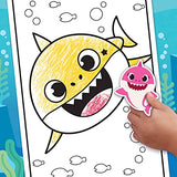 Crayola Baby Shark Coloring Book with Stickers, Gift for Kids, 96 Pages, Ages 3, 4, 5, 6 Crayola