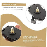 Veemoon 1 Set Walnut Hollow Pendulum Clock Movement Pendulum Clock Mechanism Pendulum Movement Mechanism Wall Clock Replacement Kit Clock Repair Kit Veemoon