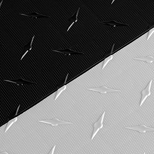 Speedway Garage Floor Diamond Tile, 12 x 12-Inch, Black, 50-Piece Set Speedway