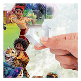 Make It Real Disney: Window Art Mosaic - Encanto - 66 pcs, Reusable Puzzle Window Clings, Creates a 12.2 x 13.5 Image, Kids Ages 6+ Make It Real