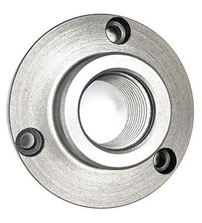 HHIP 3900-3212 3 Jaw Chuck 1-1/2-8 Threaded Backplate, 4"