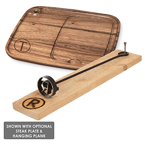 Circle A Custom Steak Branding Iron for Grilling and Crafts BBQ Fans