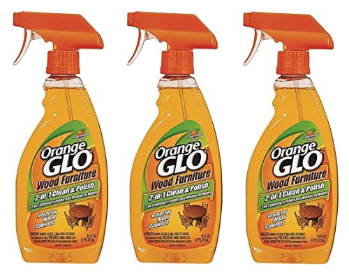 Glo 640823841079 (Pack of 3) Wood Furniture 2-in-1 Clean and Polish, 48 Fl Oz total - WoodArtSupply