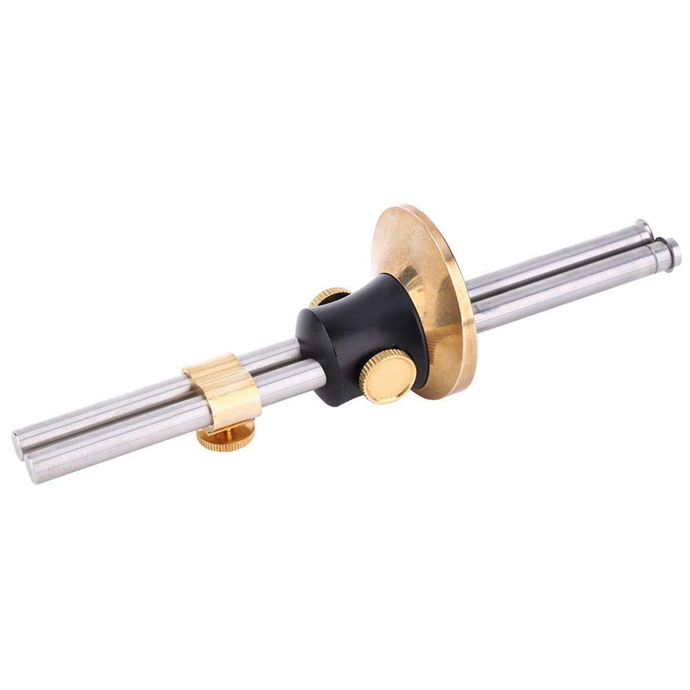 Walfront Wheel Marking Gauge Wood Marking Gauge Wheel Woodworking Scriber Ruler Marking Gauge European-Style Hand Measuring Tool Marking Scriber - WoodArtSupply