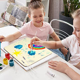 12 Pieces 12 x 12 Inches Unfinished Squares Blank Wooden Pieces Wooden Square Cutouts Wood Slices for Painting Writing Carving DIY Arts Craft Project Coopay