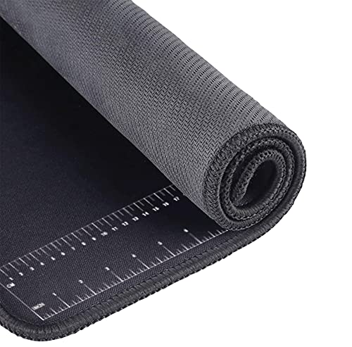 Performance Tool W88977 Neoprene Mat with Ruler and Reference Charts, Chemical Resistant, 16-Inch x 35.75-Inch, Protects Work Surface from Solvents - WoodArtSupply