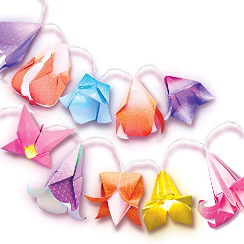 4M Kidzmaker Origami Flower Lights Kit - WoodArtSupply