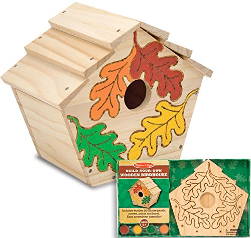 Build-Your-Own Wooden Birdhouse Melissa & Doug