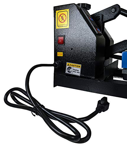 Transfer Crafts T-Shirt Heat Press & Digital Sublimation Machine (15x15 Blue) Transfer Crafts