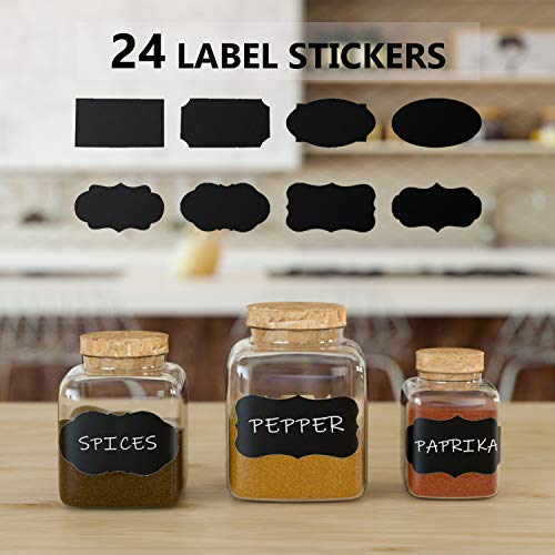 GOTIDEAL White Chalk Markers, Bold Tip Washable Chalkboard Markers, Car Window Markers,for Blackboard, Glass & Bistro, Non-Toxic, Erasable Paint GOTIDEAL