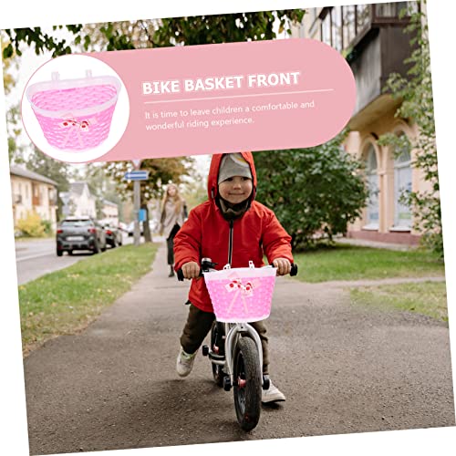 BESPORTBLE 4PCS Kid Scooter Girls Suit Kid Bike Basket Kids'+Bicycles Basket for Kids Bike Bike Basket Bike Tassels Bike Ring Horn Kids Bicycle BESPORTBLE