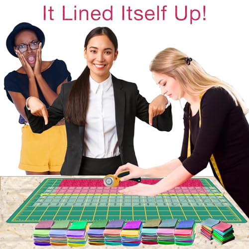 Guidelines4quilting - Quilt Ruler Upgrade Kit - Mistake Proof & Slip Proof Your 12" & 24” Quilt Rulers (or 12½" & 24½") - Cut Faster and More Guidelines4quilting