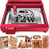 WIZMAKER L1 Laser Engraver, 12W Output Powerful Laser Cutter DIY Laser Engraving Machine, 60W Laser Cutter and Engraver Machine, Laser Engraver for WIZMAKER