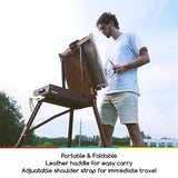 MEEDEN French Easel, Plein Air Easel, Art Easels for Painting Adult, Travel Easel, Easel Stand for Painting, Portable Artist Easel for Outdoor MEEDEN