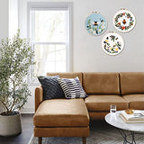 Lukinbox Embroidery Starter Kit for Beginners, 3 Sets Cross Stitch Kits for Adults, Include Embroidery Clothes with Cute Bees and Flowers Patterns, 1 Lukinbox