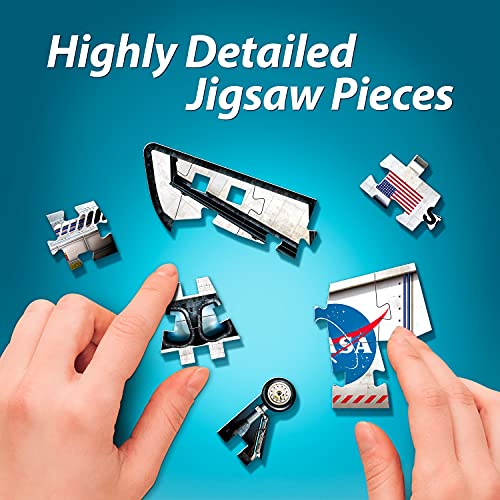 WREBBIT 3D Space Shuttle Orbiter 3D jigsaw puzzle (435-piece) WREBBIT3D