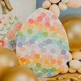 3 Sturdy Large Wood Egg Cutout 18 x 12 inch, Unfinished Egg Shaped Wood Cutout Wood Eggs for Crafts & DIY Spring Decor, by Woodpeckers Woodpeckers