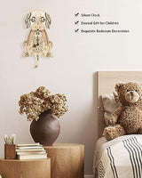 Beagle Clock: 3D Wooden Puzzle for Adults Christmas-Themed Wooden Clock Kits to Build with Wall Clock Pendulum Jigtoy