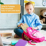 JOYPRO Wooden 4 in a Row Game, Kids Board Games for Kids 5 6 8 10 12 Year Olds, Travel Games for Kids and Adults, 2 Player Classic Family Board Games JOYPRO