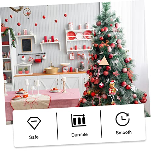 VILLFUL 60pcs Triangular Wood Chips Wooden Shapes for Crafts Unfinished Wooden Triangular Slices Triangles Wood Shapes Wooden Gift Tag Unfinished VILLFUL