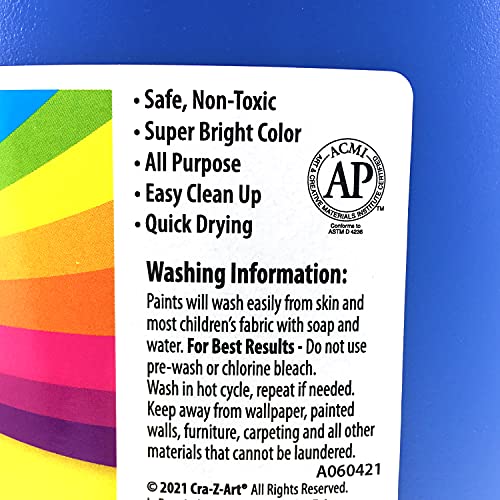 Cra-Z-Art Washable Poster Paint Blue 1 Gallon Cra-Z-Art