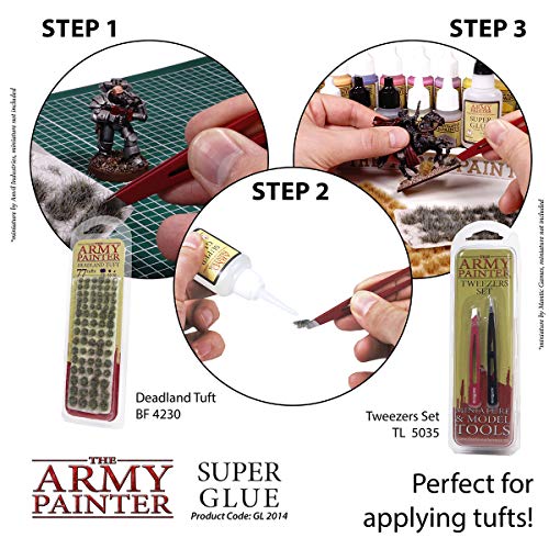 The Army Painter Super Glue - CA Glue for Miniatures and Small Parts - Strong Bond Model Glue, 20 ml - WoodArtSupply