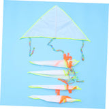 VILLCASE 5pcs DIY Blank Kite Flying Kite DIY Graffiti Kite Craft Kite Kids DIY Kites Kite Making Kit Kites Making Painting Triangle Kite Kits VILLCASE