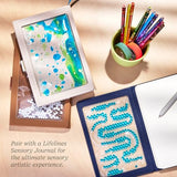 Lifelines Rub & Sniff Scented Colored Pencils, Infused with Essential Oil Blends, Color Pencil Set of 10, Travel Case Included Lifelines