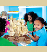 Puzzled 3D Puzzle The US Capitol Building Wood Craft Construction Model Kit Educational DIY Wooden Toy Assemble Model Unfinished Crafting Hobby Puzzled