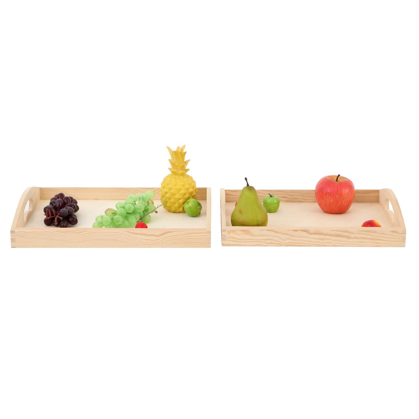 6 Pack: 13”; Wooden Tray by Make Market®